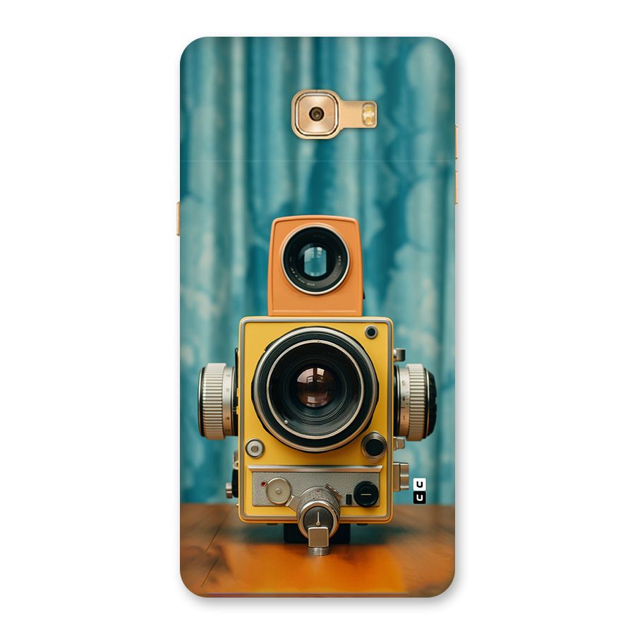 Retro Projector Back Case for Galaxy C9 Pro