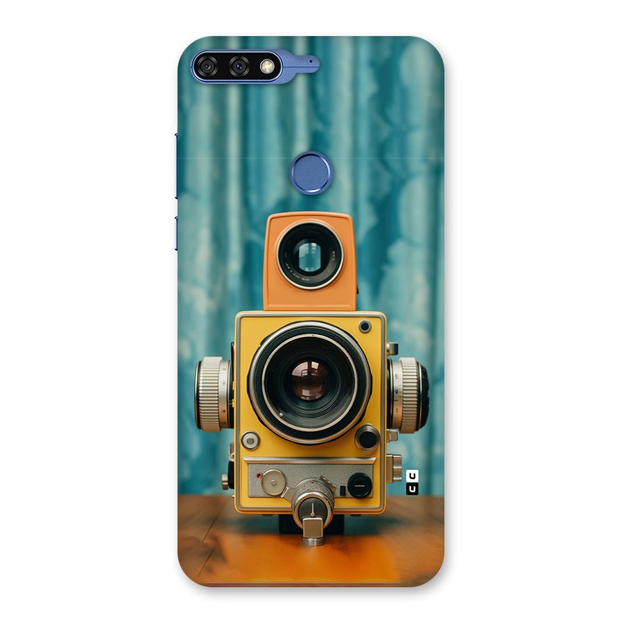 Retro Projector Back Case for Honor 7C
