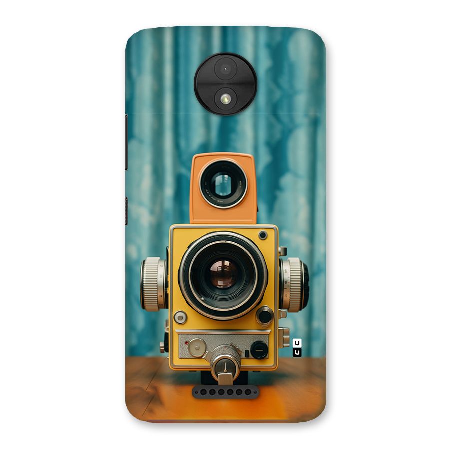 Retro Projector Back Case for Moto C