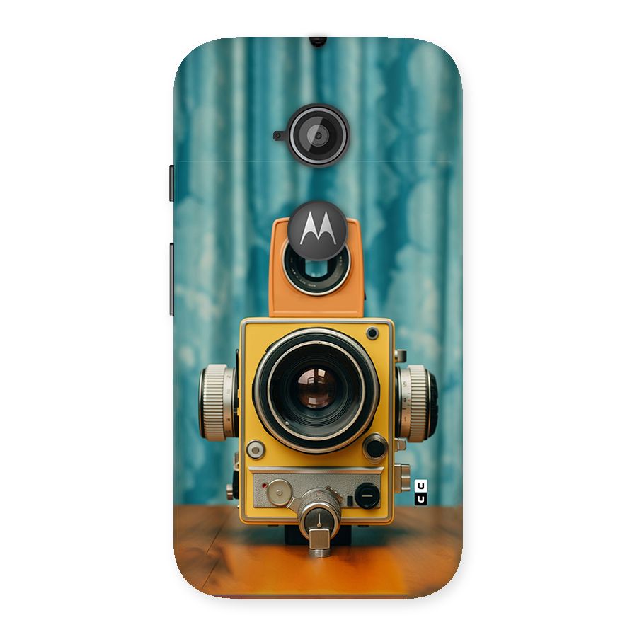 Retro Projector Back Case for Moto E 2nd Gen