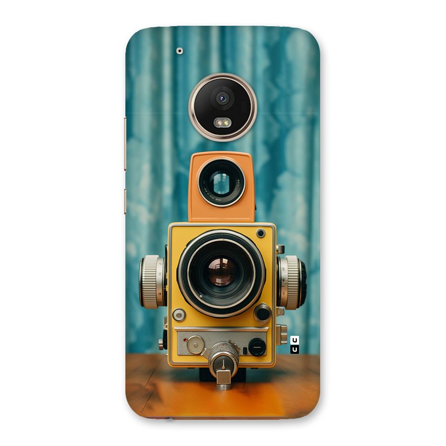 Retro Projector Back Case for Moto G5 Plus