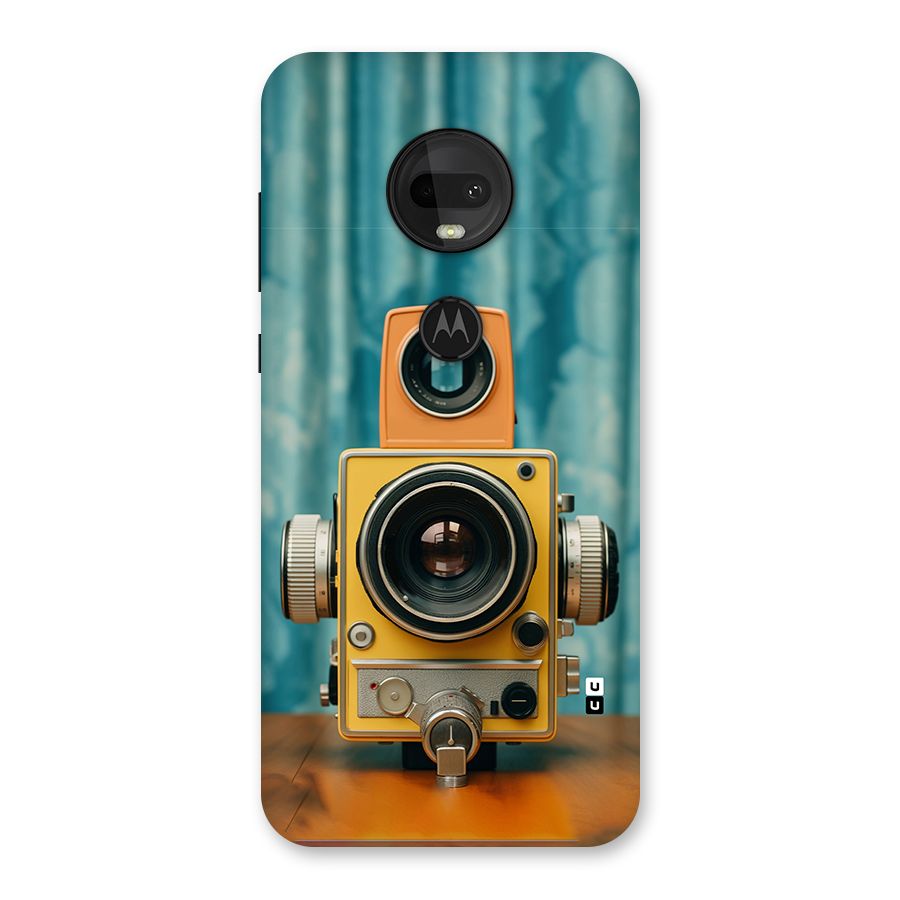Retro Projector Back Case for Moto G7