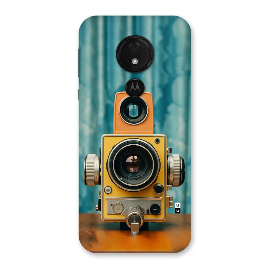Retro Projector Back Case for Moto G7 Power