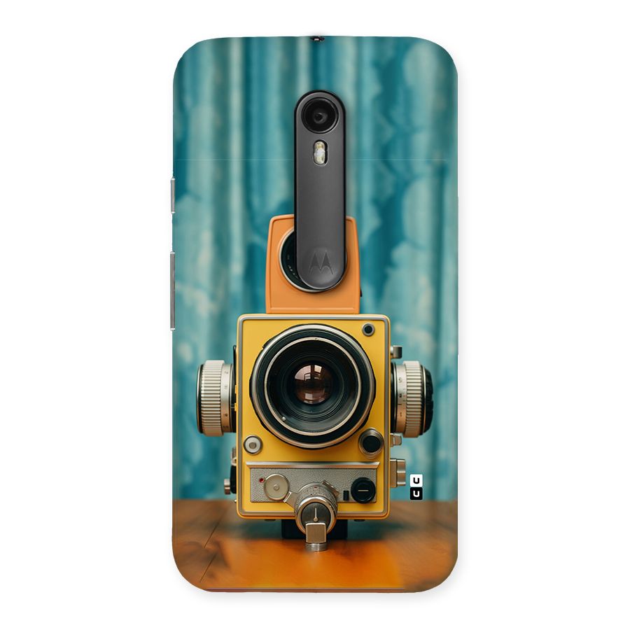 Retro Projector Back Case for Moto G Turbo