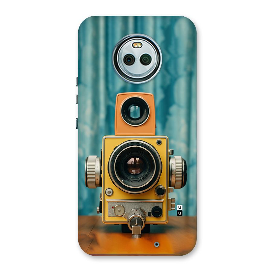 Retro Projector Back Case for Moto X4
