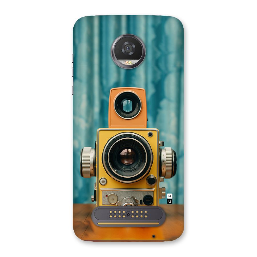 Retro Projector Back Case for Moto Z2 Play
