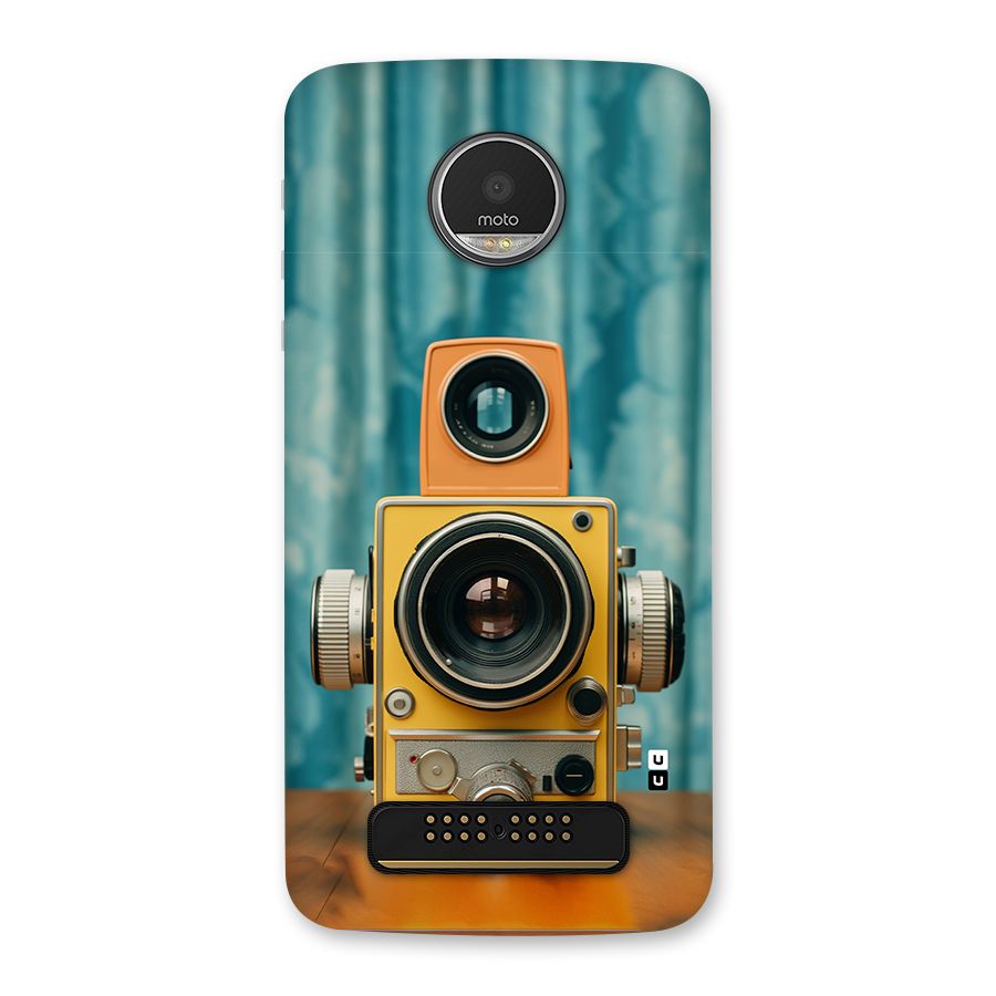 Retro Projector Back Case for Moto Z Play