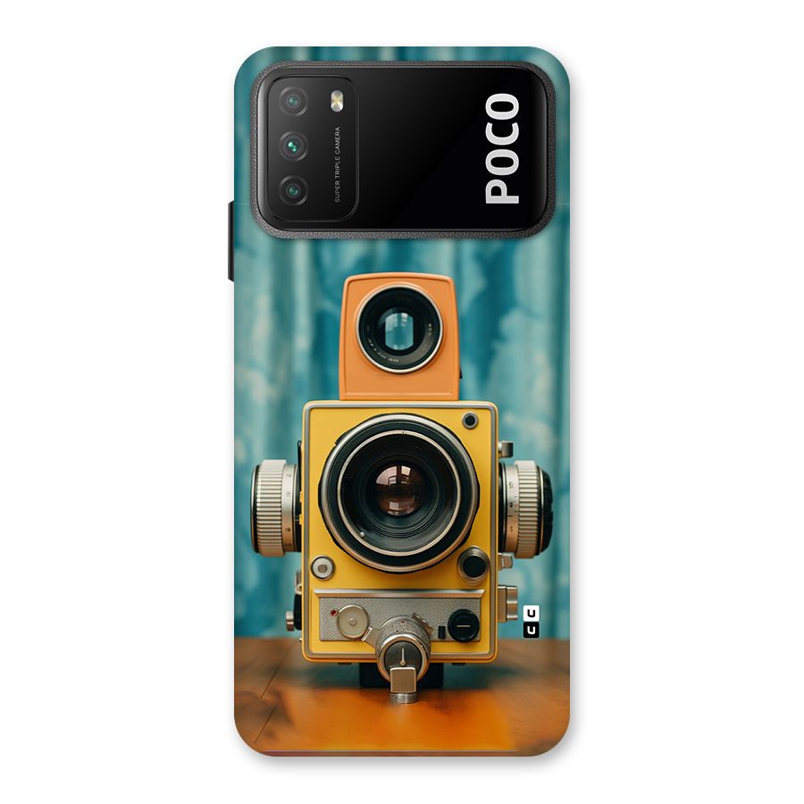 Retro Projector Back Case for Poco M3
