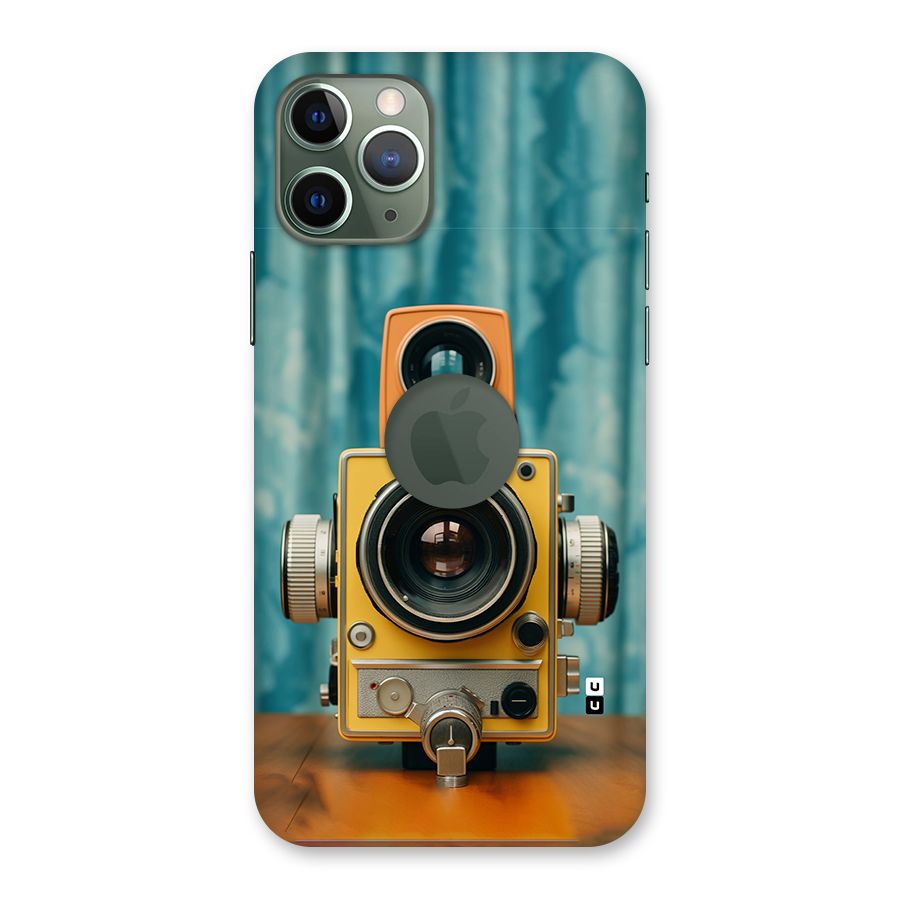 Retro Projector Back Case for iPhone 11 Pro Logo Cut
