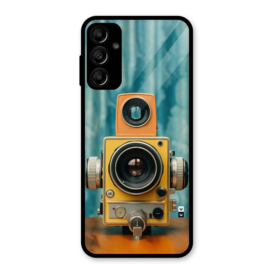 Retro Projector Glass Back Case for Galaxy A14 5G