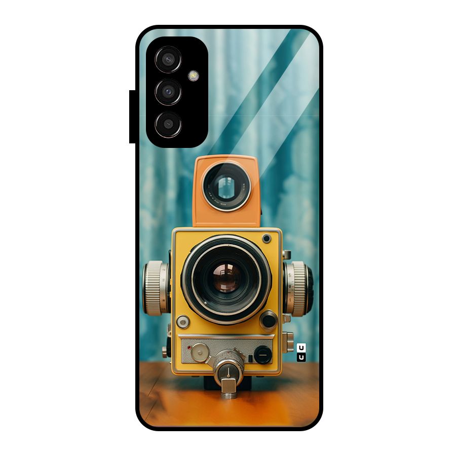 Retro Projector Glass Back Case for Galaxy F13