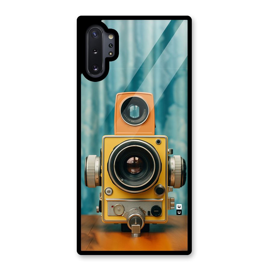 Retro Projector Glass Back Case for Galaxy Note 10 Plus