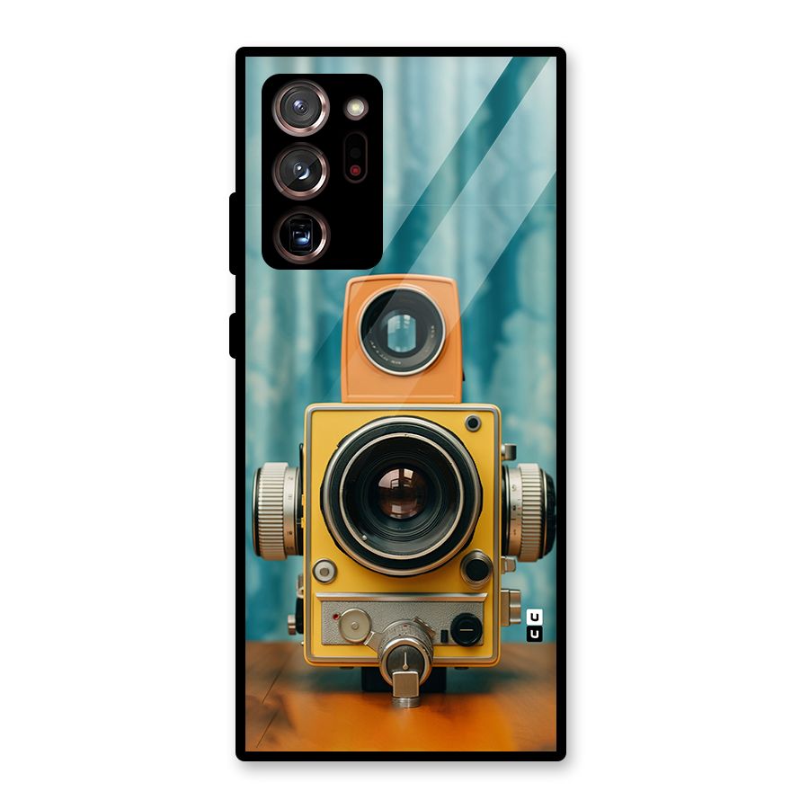 Retro Projector Glass Back Case for Galaxy Note 20 Ultra