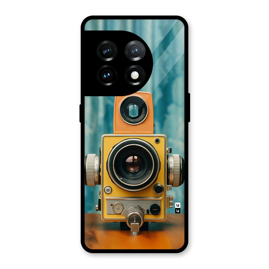 Retro Projector Glass Back Case for OnePlus 11