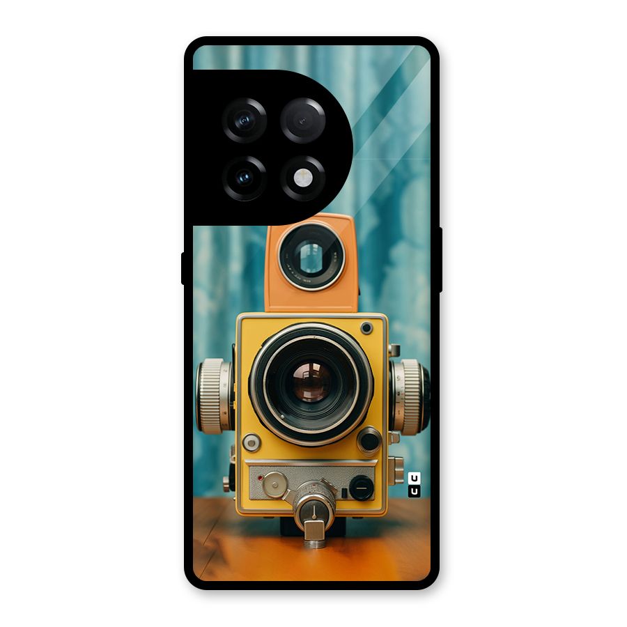 Retro Projector Glass Back Case for OnePlus 11R
