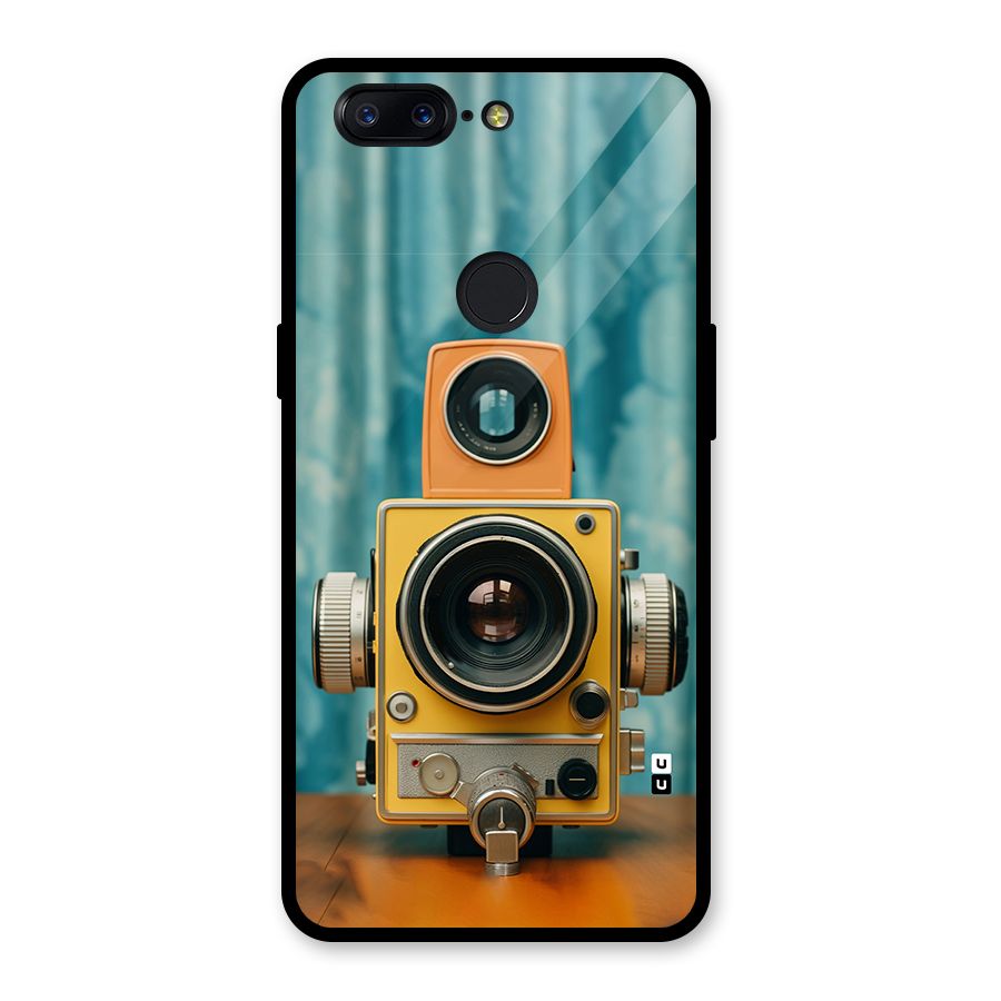 Retro Projector Glass Back Case for OnePlus 5T