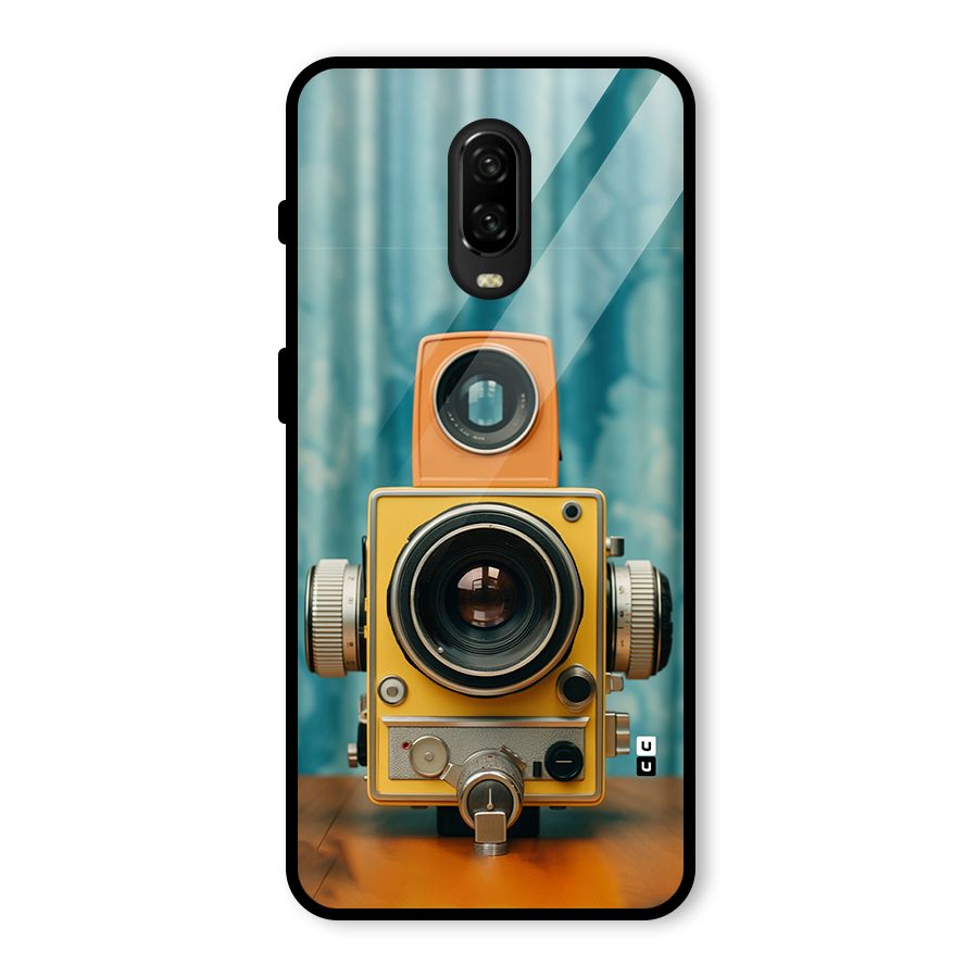 Retro Projector Glass Back Case for OnePlus 6T