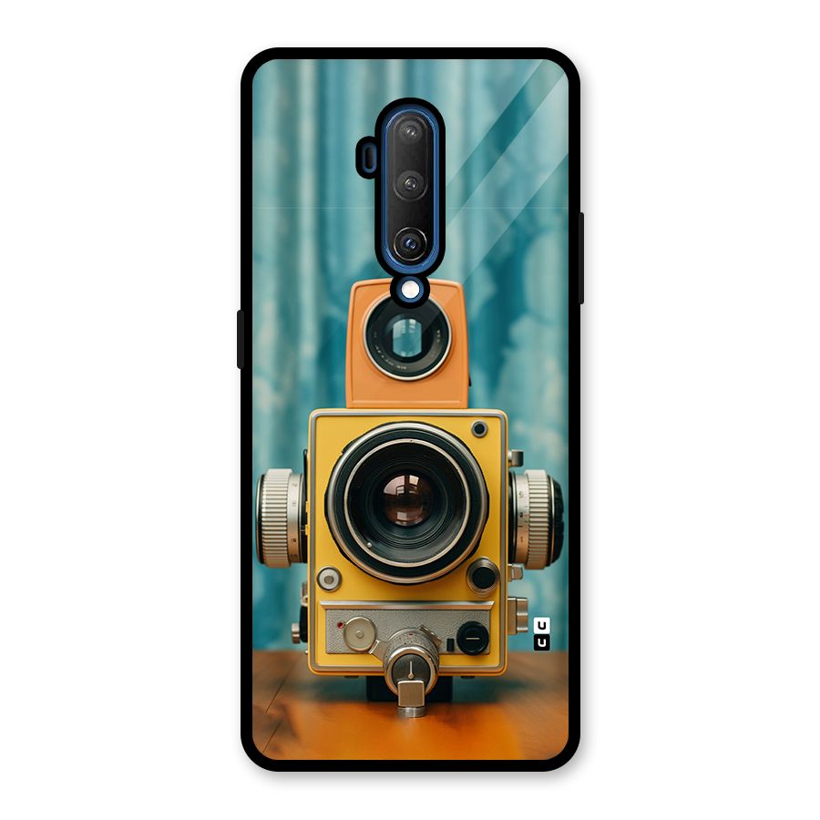 Retro Projector Glass Back Case for OnePlus 7T Pro