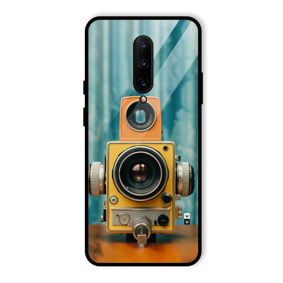 Retro Projector Glass Back Case for OnePlus 7 Pro