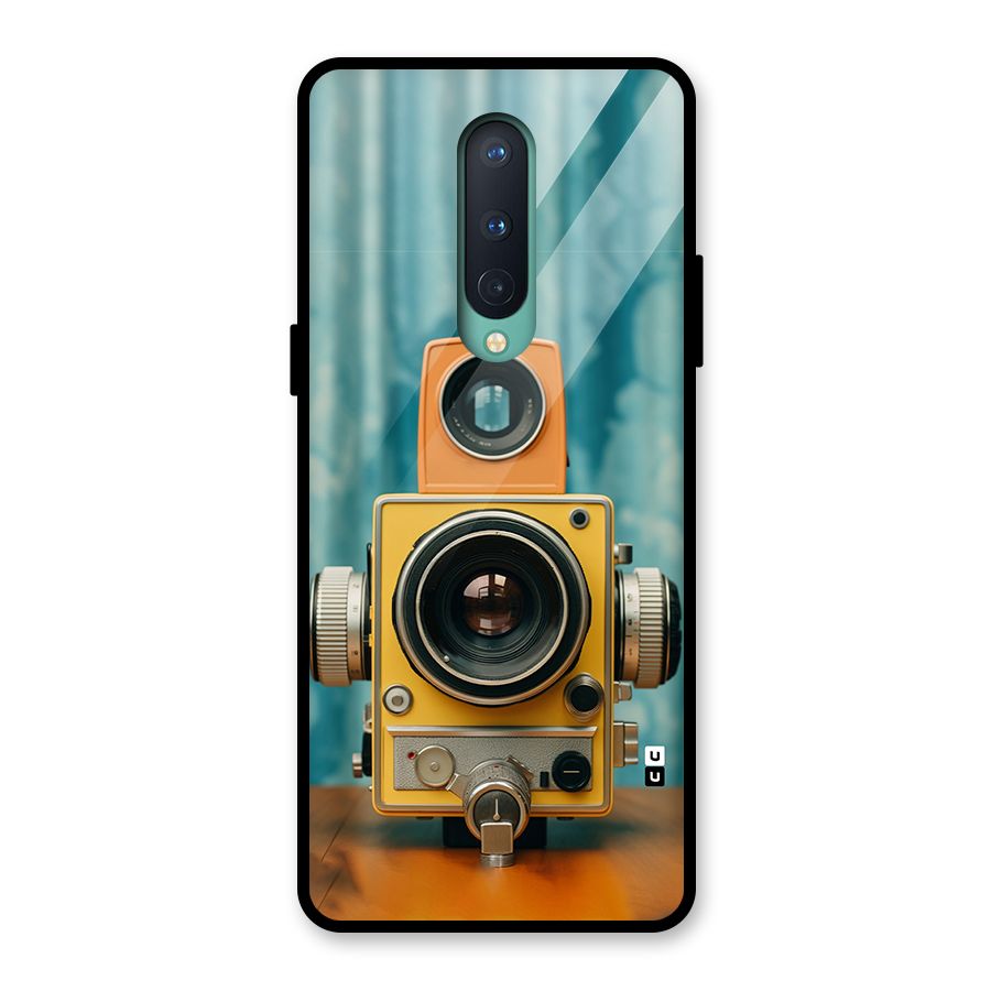 Retro Projector Glass Back Case for OnePlus 8