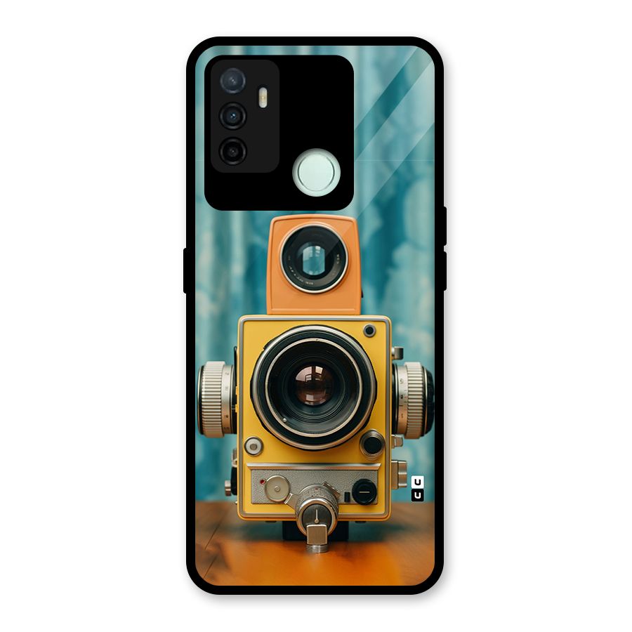 Retro Projector Glass Back Case for Oppo A53