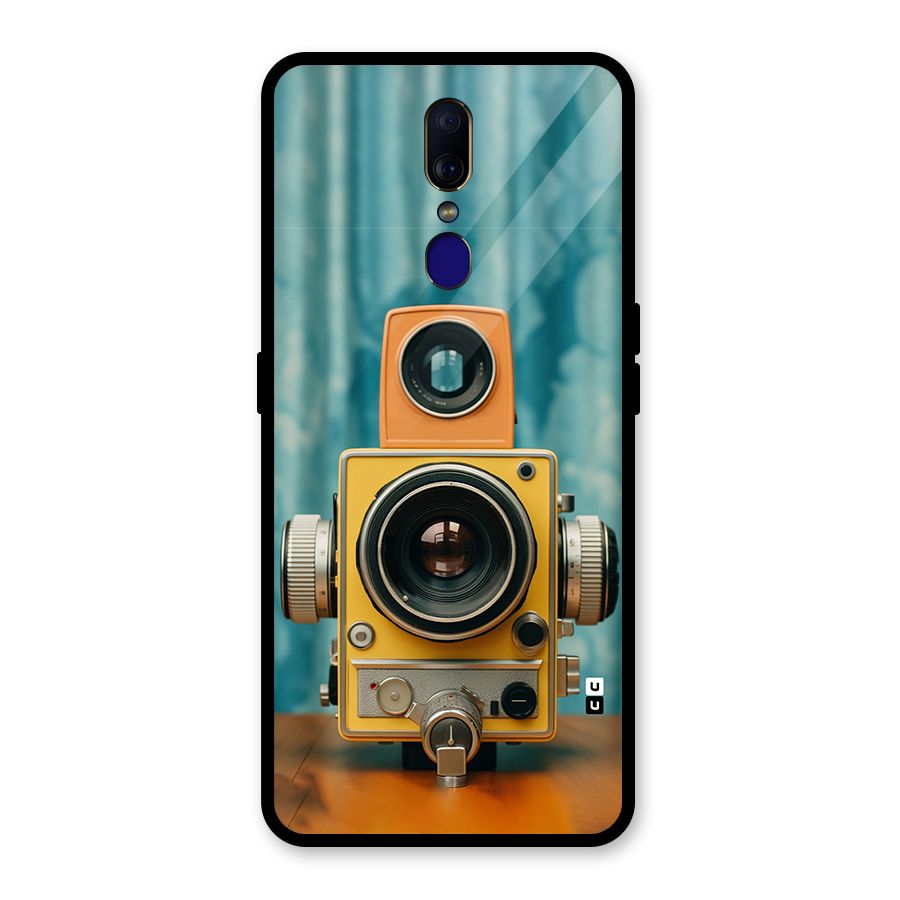 Retro Projector Glass Back Case for Oppo F11
