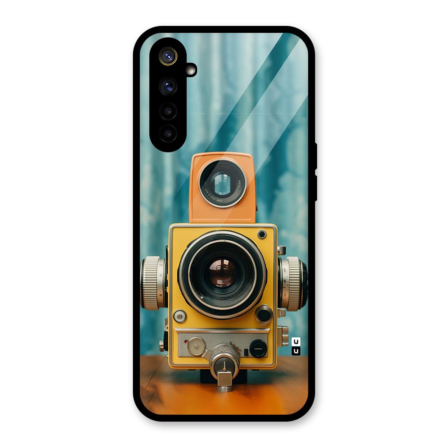 Retro Projector Glass Back Case for Realme 6