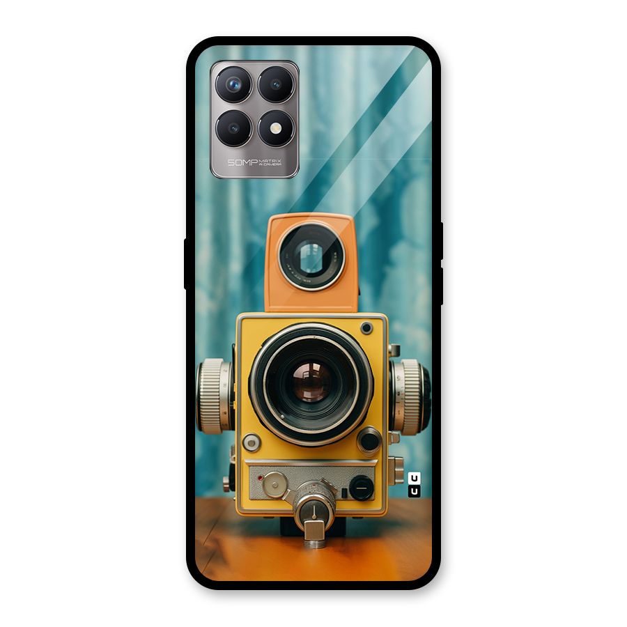 Retro Projector Glass Back Case for Realme Narzo 50