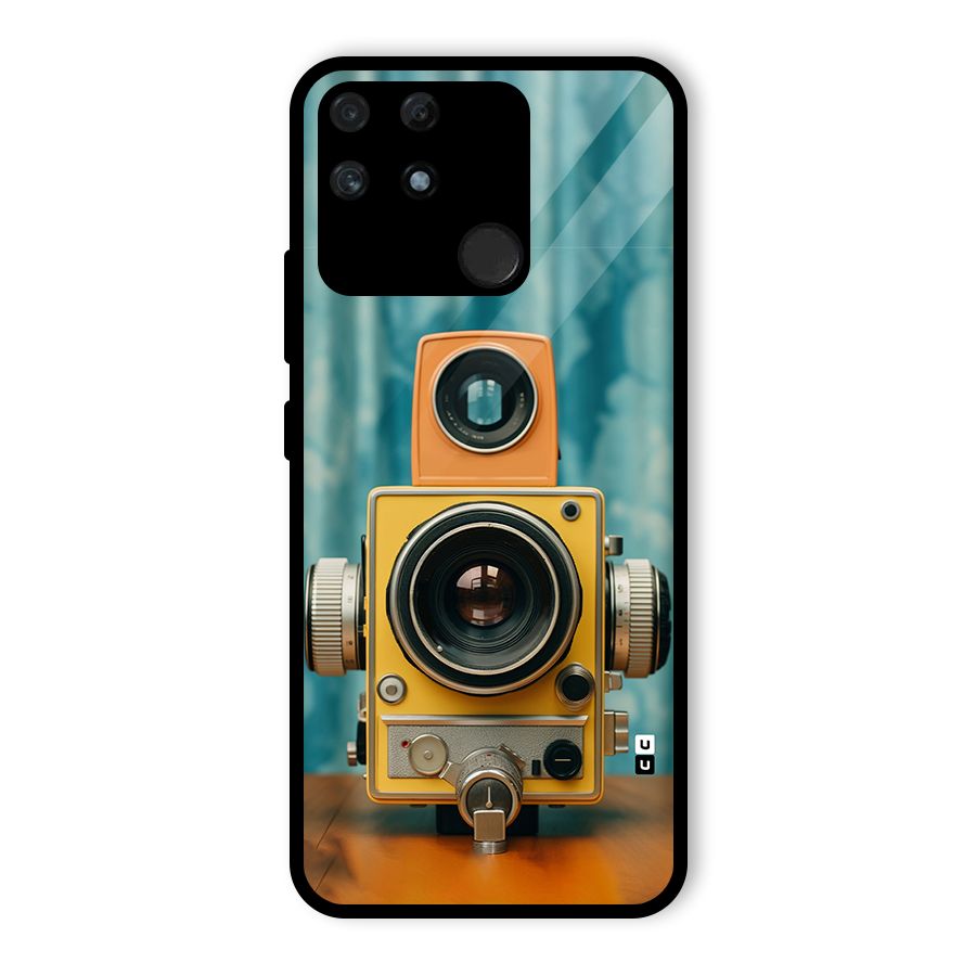 Retro Projector Glass Back Case for Realme Narzo 50A