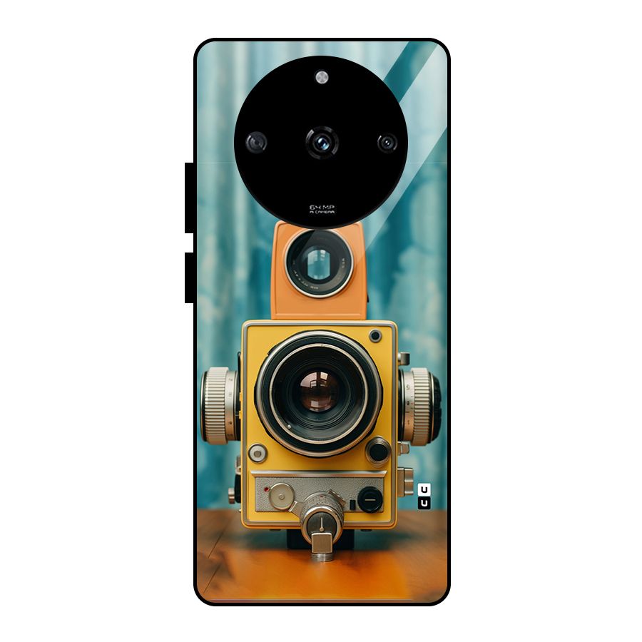 Retro Projector Glass Back Case for Realme Narzo 60 5G