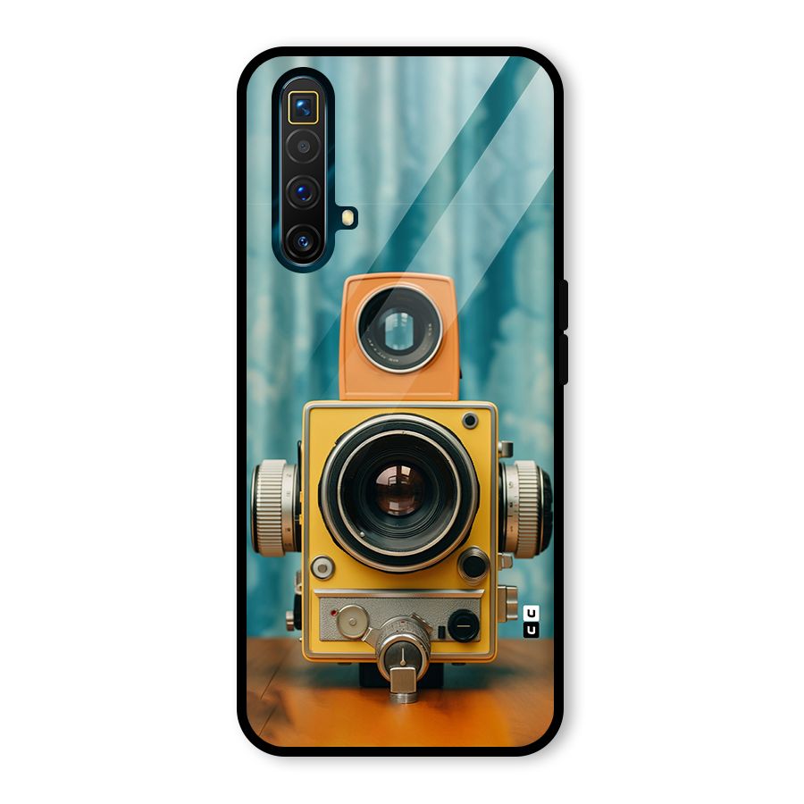 Retro Projector Glass Back Case for Realme X3 SuperZoom
