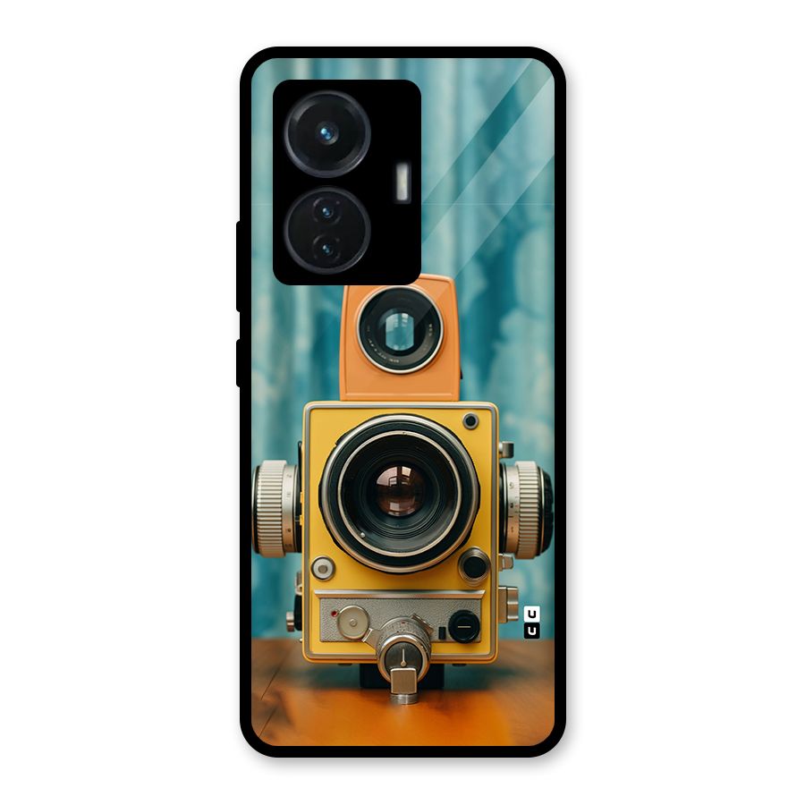 Retro Projector Glass Back Case for Vivo T1 44W