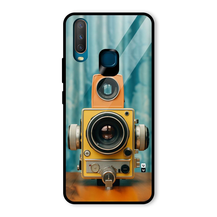 Retro Projector Glass Back Case for Vivo U10