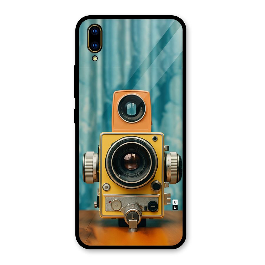 Retro Projector Glass Back Case for Vivo V11 Pro