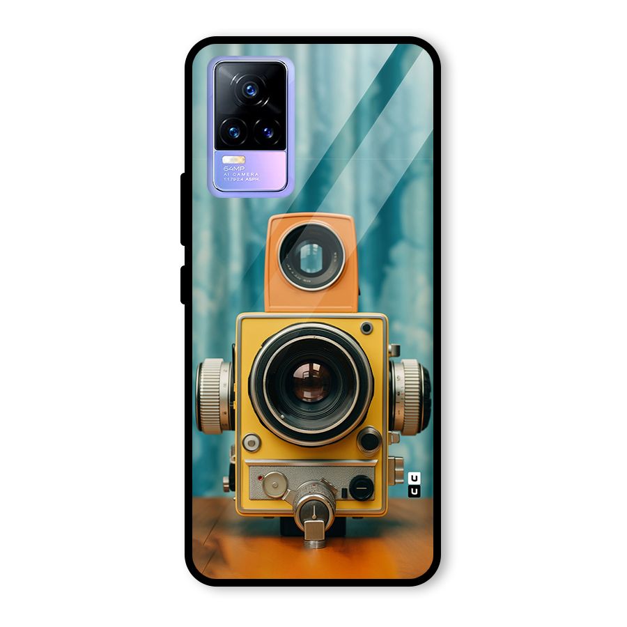 Retro Projector Glass Back Case for Vivo Y73