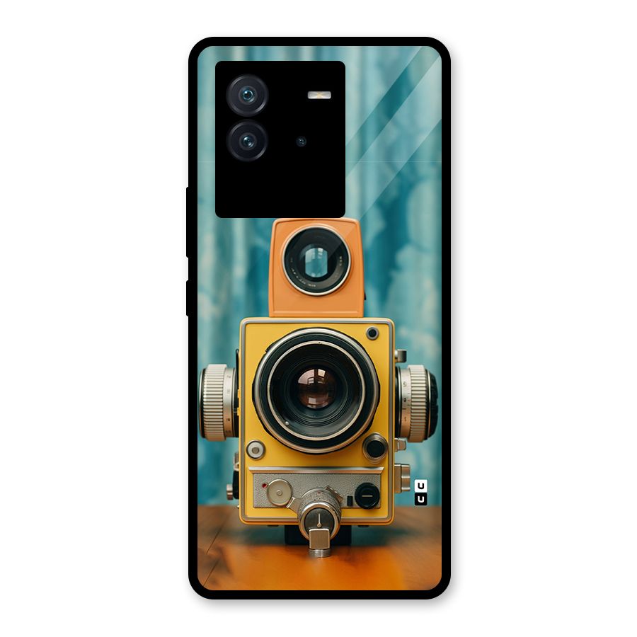 Retro Projector Glass Back Case for Vivo iQOO Neo 6 5G