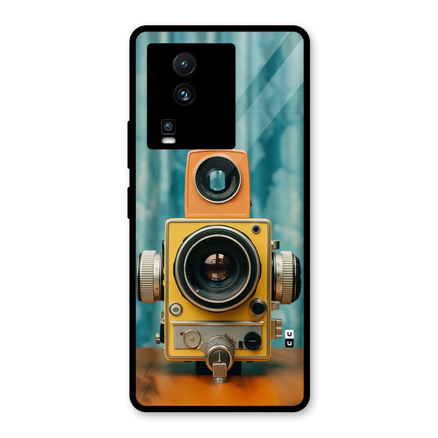 Retro Projector Glass Back Case for Vivo iQOO Neo 7