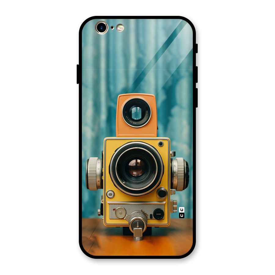 Retro Projector Glass Back Case for iPhone 6 6S