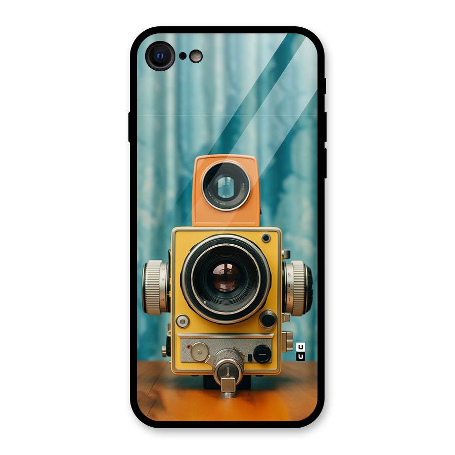 Retro Projector Glass Back Case for iPhone 7