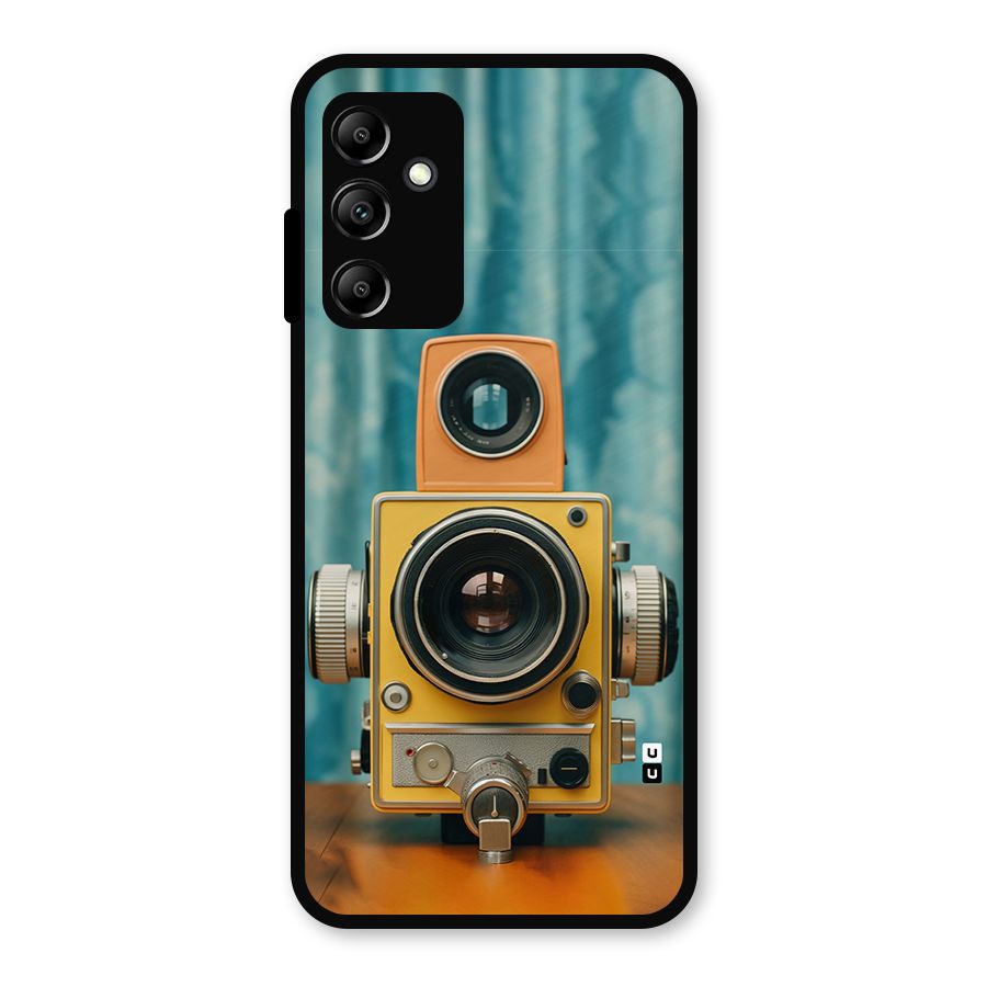 Retro Projector Metal Back Case for Galaxy A14 5G