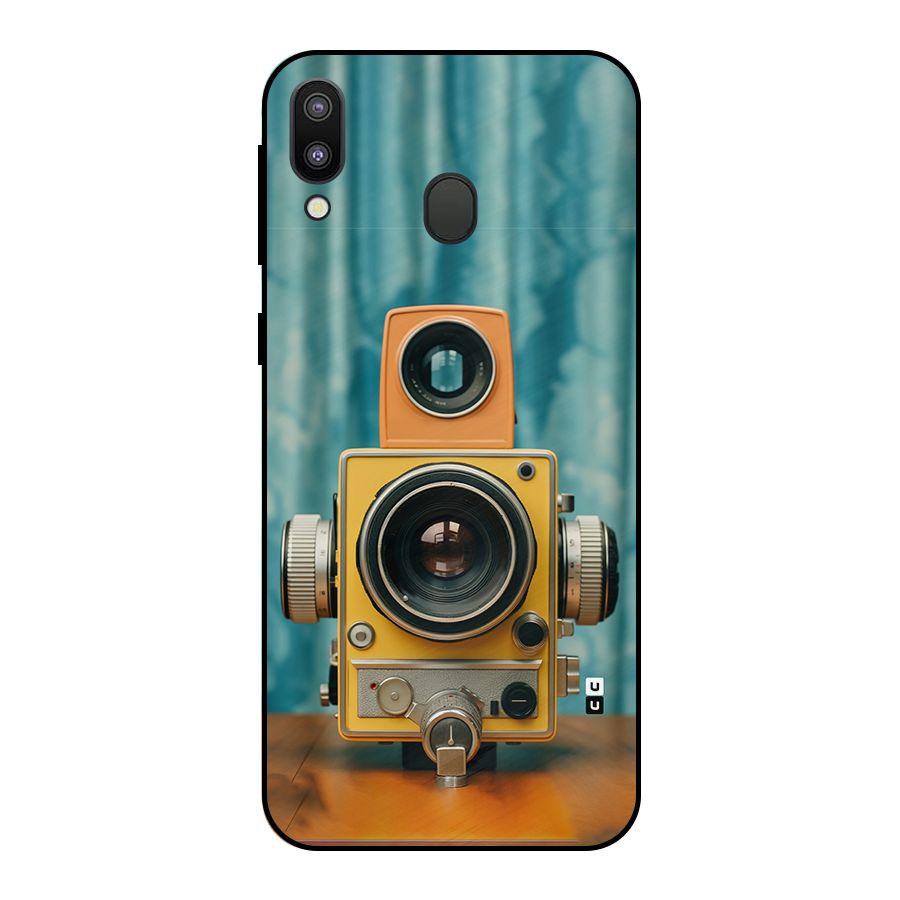 Retro Projector Metal Back Case for Galaxy M20