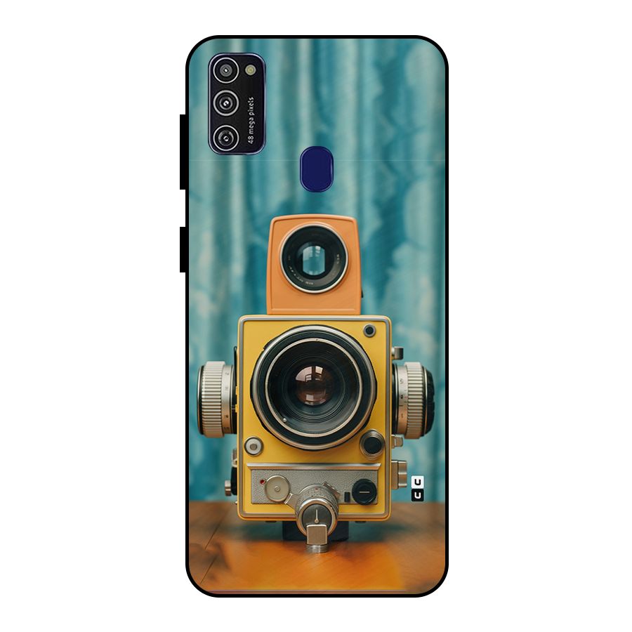 Retro Projector Metal Back Case for Galaxy M30s