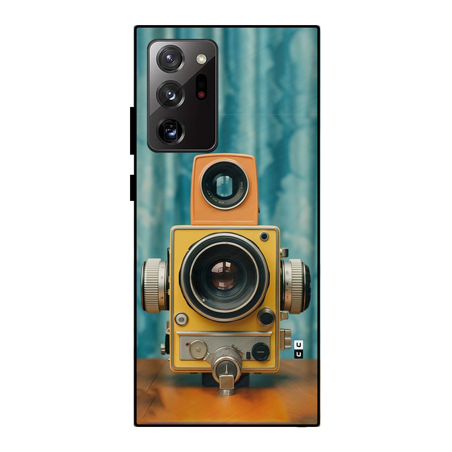 Retro Projector Metal Back Case for Galaxy Note 20 Ultra