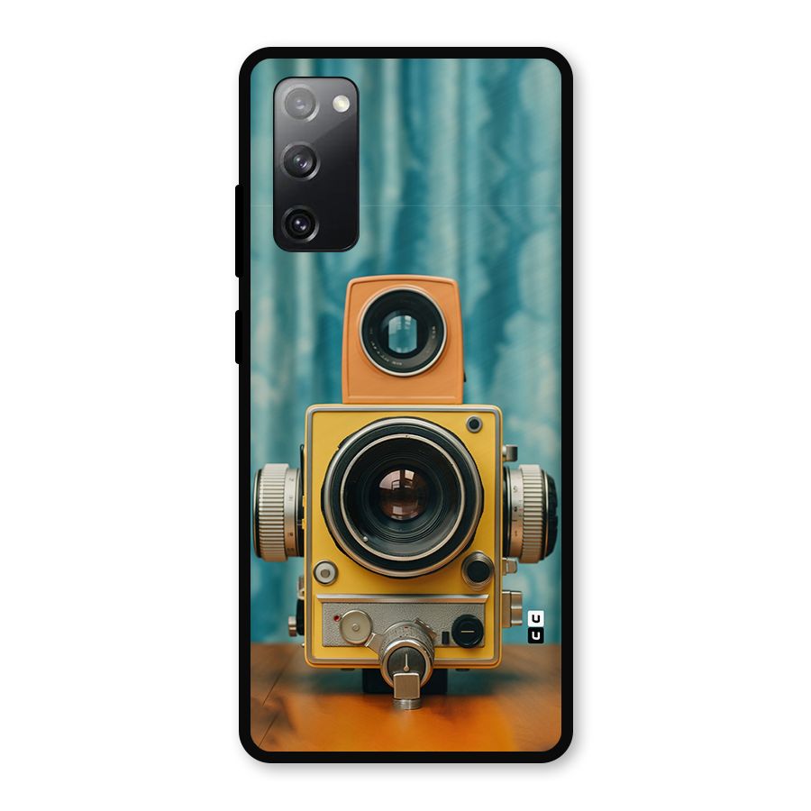 Retro Projector Metal Back Case for Galaxy S20 FE 5G