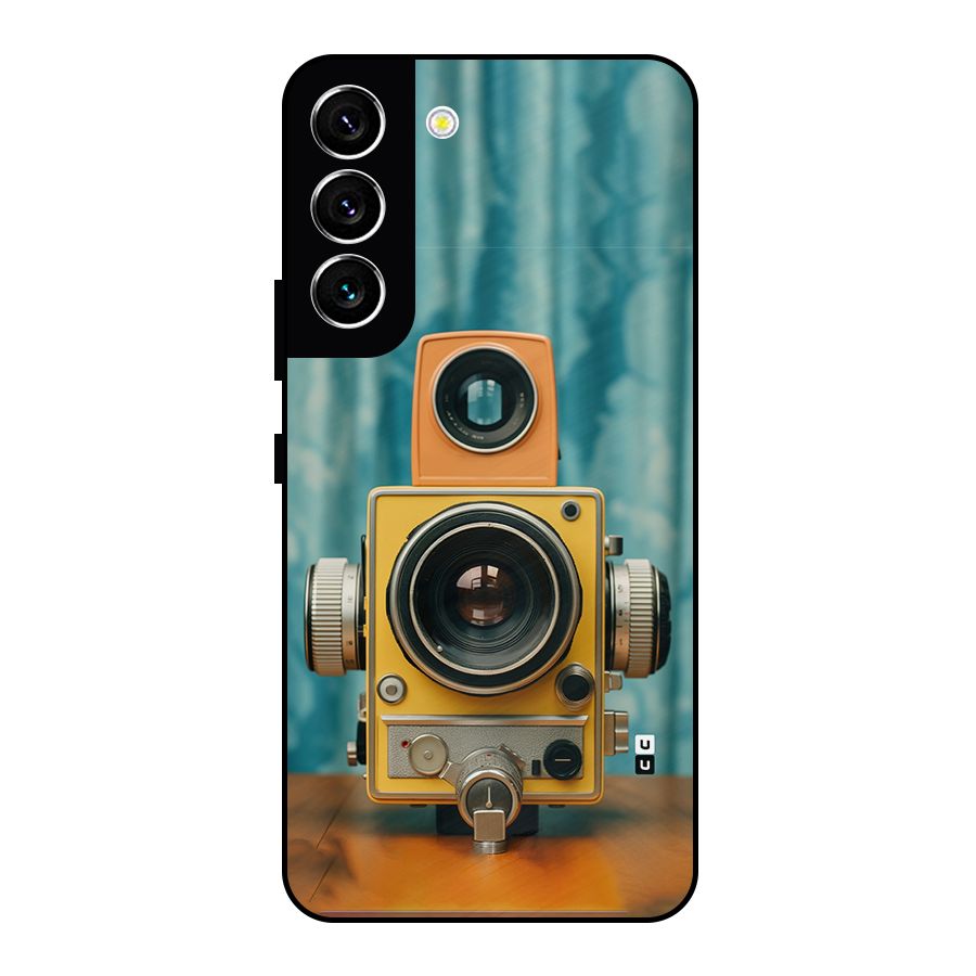 Retro Projector Metal Back Case for Galaxy S22 5G