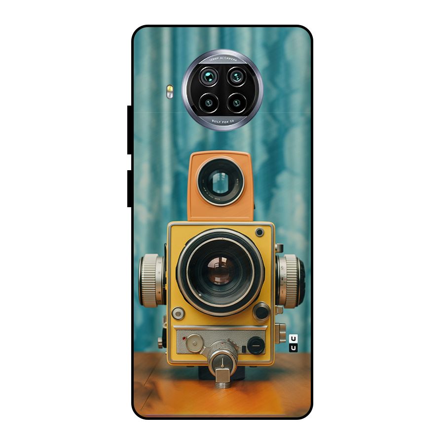 Retro Projector Metal Back Case for Mi 10i