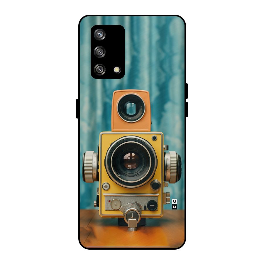 Retro Projector Metal Back Case for Oppo F19s