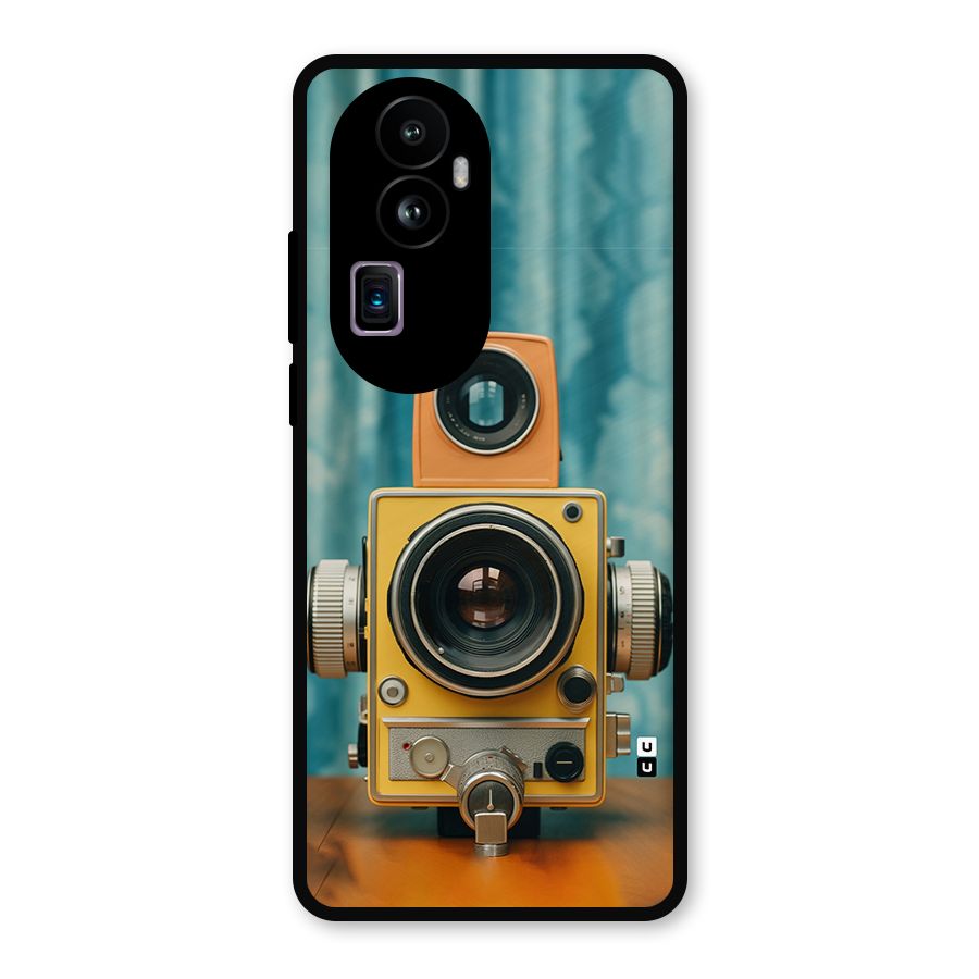 Retro Projector Metal Back Case for Oppo Reno10 Pro Plus