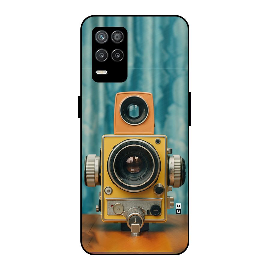 Retro Projector Metal Back Case for Realme 8 5G