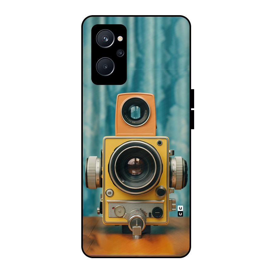 Retro Projector Metal Back Case for Realme 9i 5G